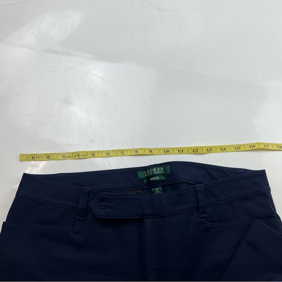 Ralph Lauren women’s navy blue straight leg pants NWT us 10 L44-7 - Picture 5 of 6